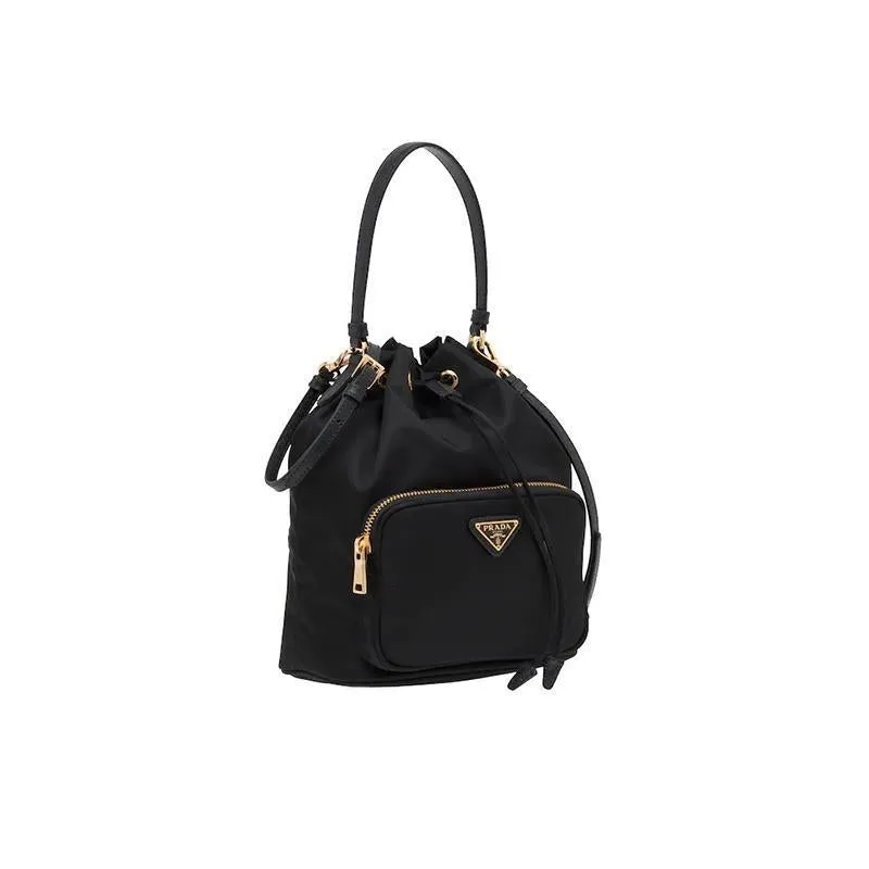 PRADA(プラダ) プラダ デュエット ナイロンショルダーバッグ ブラック