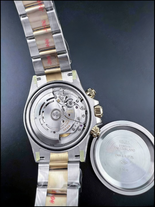 CLEANクリーン工場ROLEXロレックス デイトナ 116503 コンビイエローゴールド ホワイト文字盤 cal.4130 1:1精度