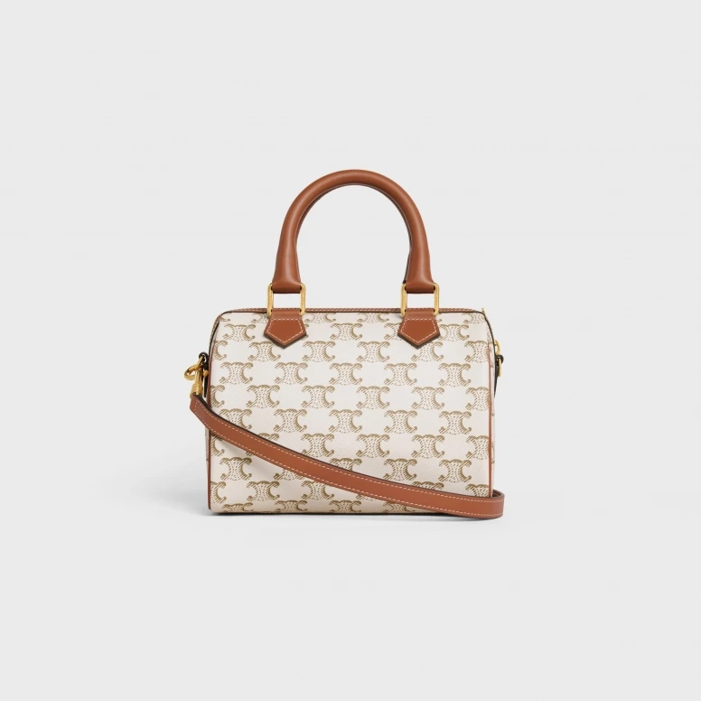 すぐ届く◆大人気【CELINE】スモールボストン　トリオンフ