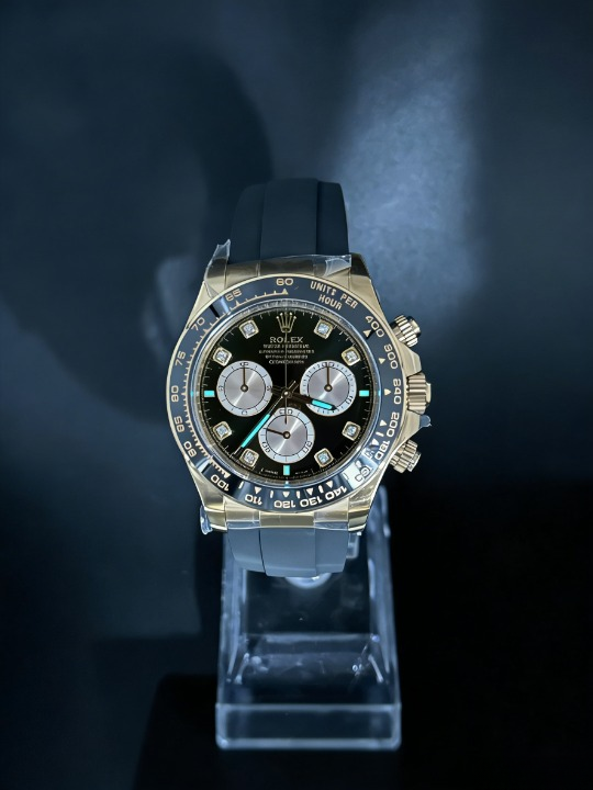 CLEANクリーン工場ROLEXロレックスデイトナ 126515LN ローズゴールド ダイヤモンド目盛り プ ラックパンダ文字盤 cal.4131 1:1精度