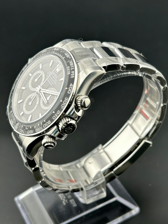 CLEANクリーン工場ROLEXロレックス デイトナ 126500LNブラック文字盤 cal.4131 1:1精度