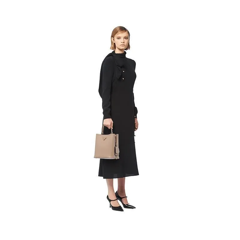 PRADA(プラダ) パニエ サフィアーノレザーバッグ ライトピンク