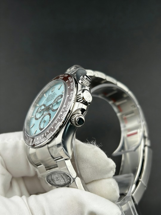 CLEANクリーン工場ROLEXロレックスデイトナ 126506 アイスブルー文字盤 スケルトン cal.4131 ムーブメント 1:1精度