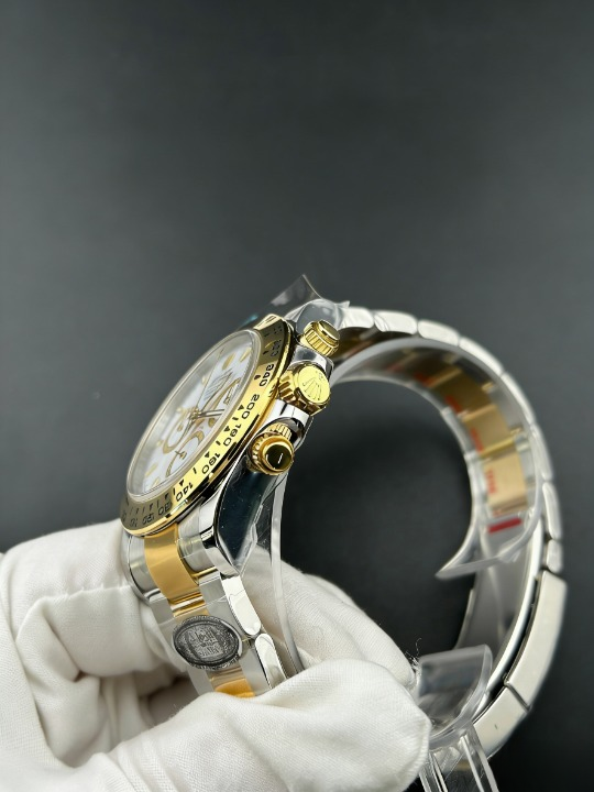 CLEANクリーン工場ROLEXロレックスデイトナ 126503 コンビイエローゴールド ホワイト文字盤 cal.4131 1:1精度