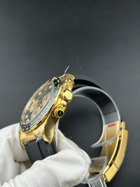 CLEANクリーン工場ROLEXロレックス デイトナ 126518LN イエローゴールド ブラックダイヤモンド 文字盤 cal.41311精度