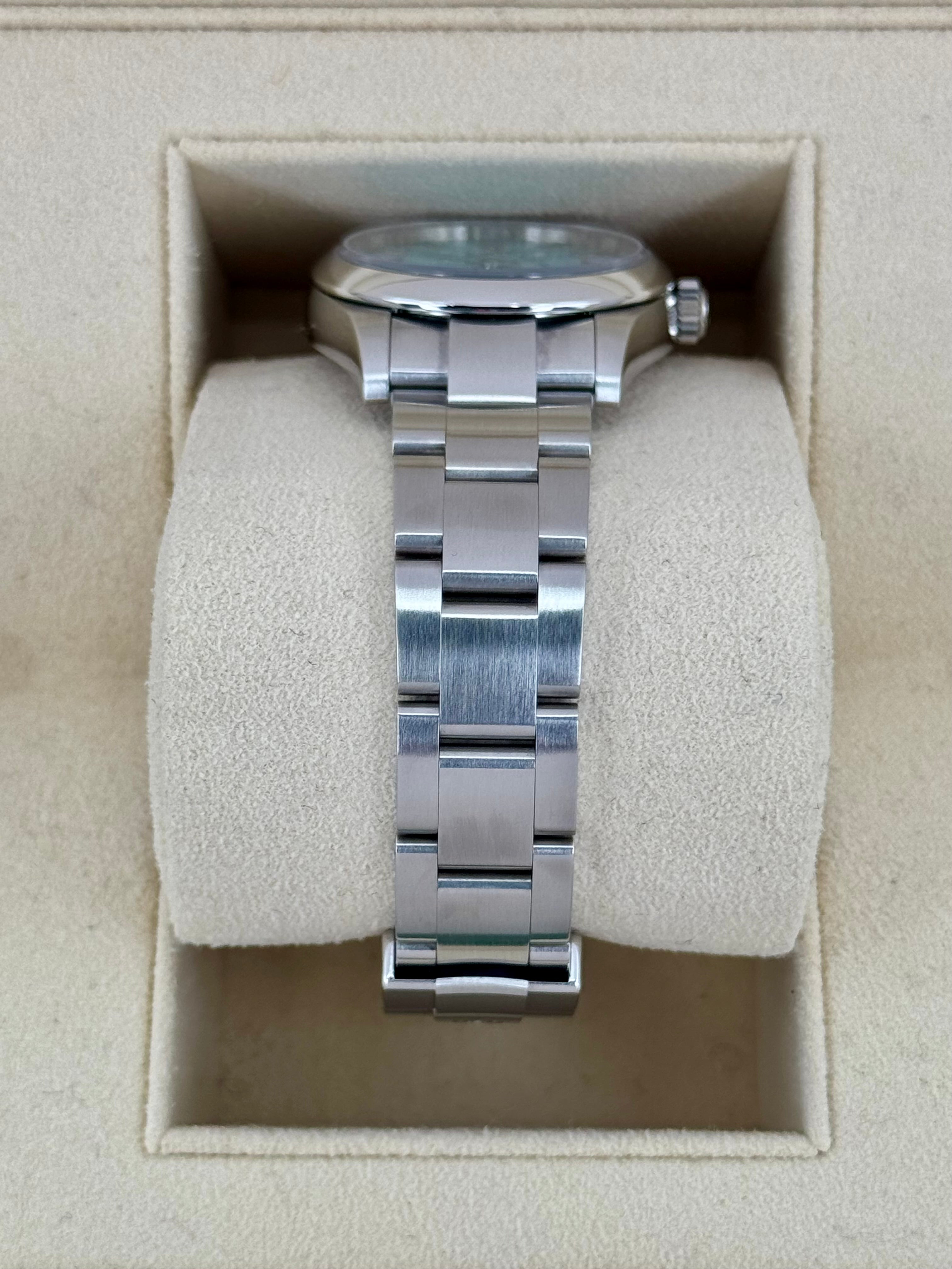 2021 ロレックス オイスターパーペチュアル 31mm 277200 ターコイズ ティファニーブルー文字盤