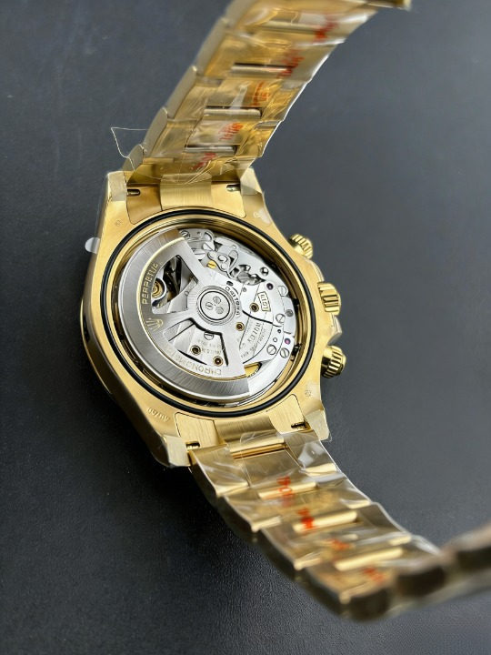 CLEANクリーン工場ROLEXロレックス デイトナ 126508 イエローゴールド ブラック文字盤 cal.4131 1:1精度