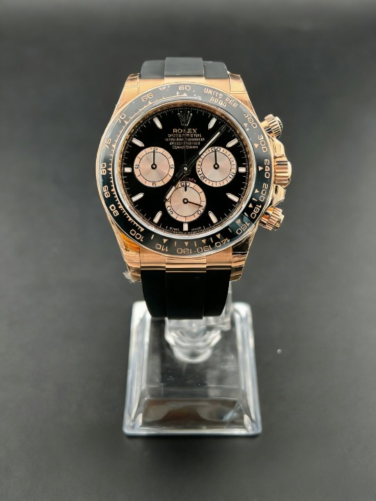 CLEANクリーン工場ROLEXロレックス デイトナ 126515LN ローズゴールド ブラック文字盤 cal.4131 1:1精度