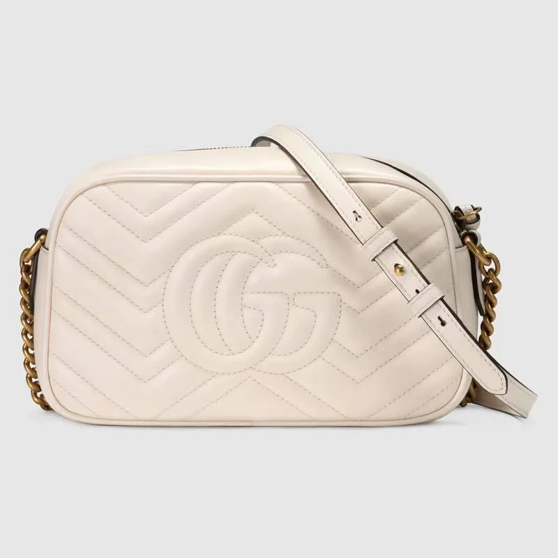 GUCCI(グッチ) 〔GGマーモント〕スモール ショルダーバッグ