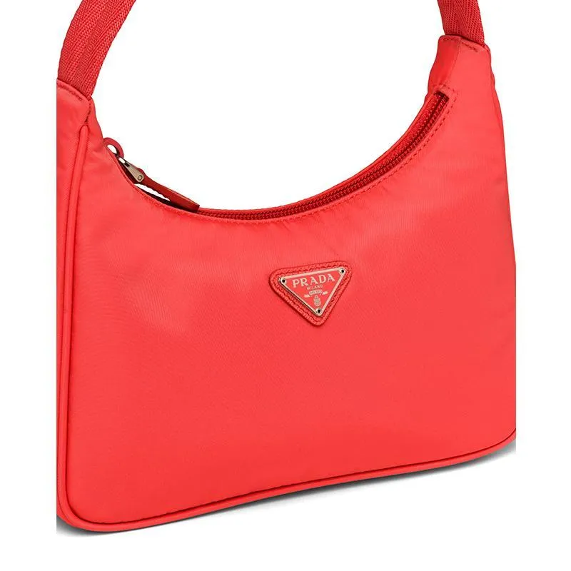 PRADA(プラダ) Re-Edition 2000 ナイロン ミニバッグ レッド