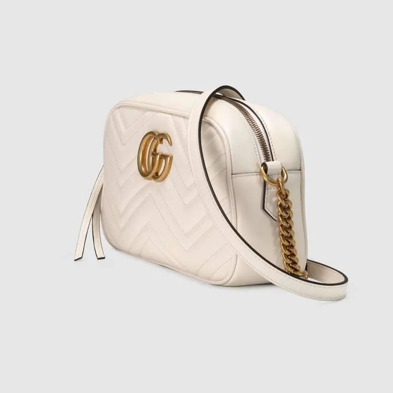 GUCCI(グッチ) 〔GGマーモント〕スモール ショルダーバッグ