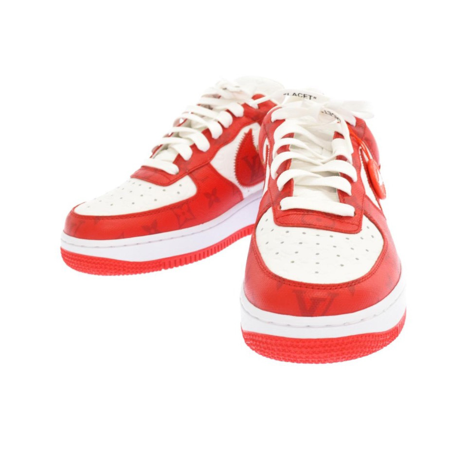 【nike x louis vuitton】ナイキ x ルイスヴィトン エア フォース 1 レッド
