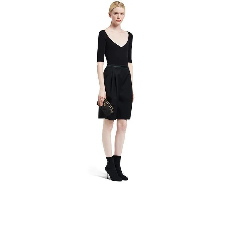PRADA(プラダ) ナッパレザー ミニショルダーバッグ ブラック