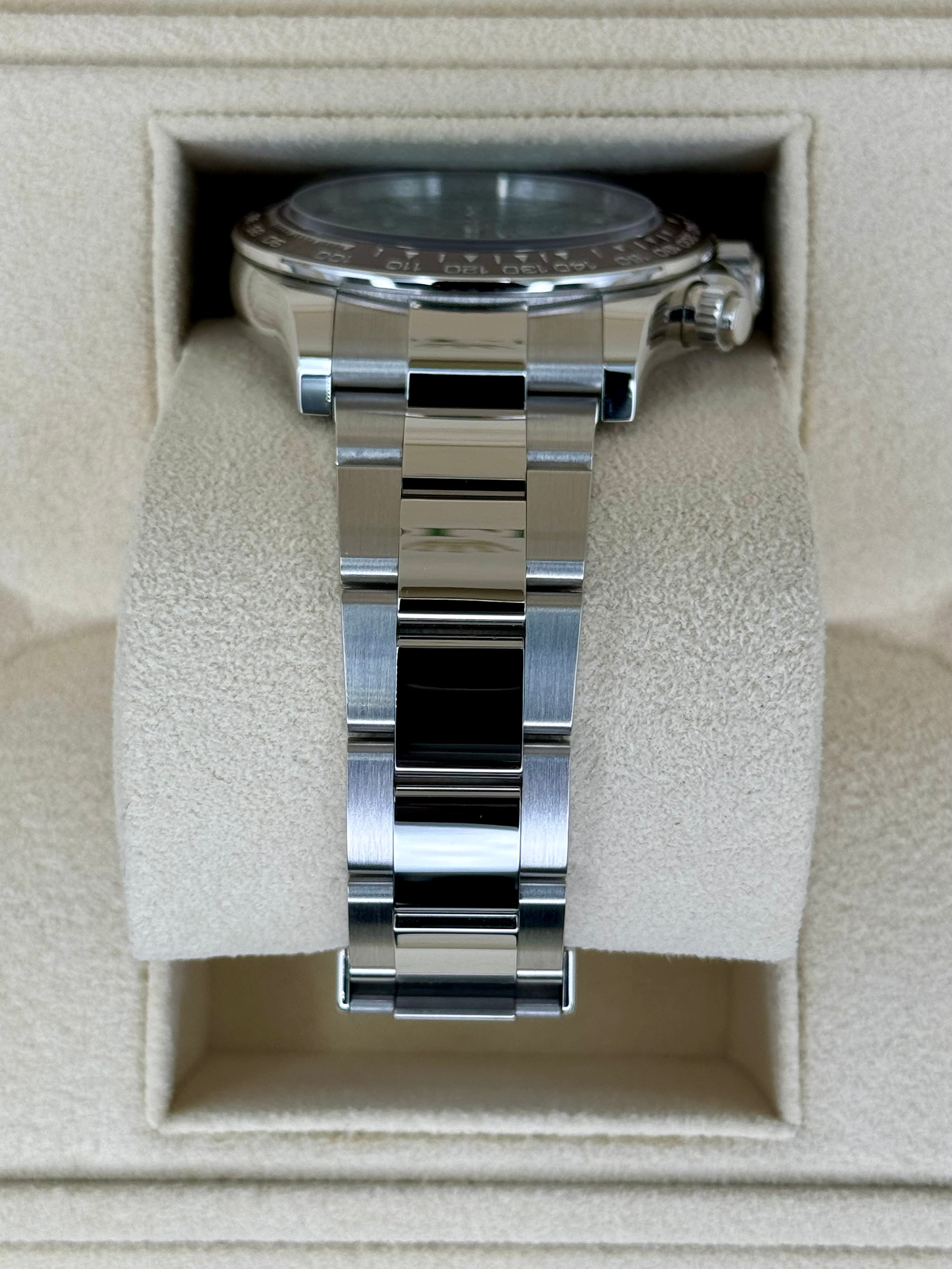 NEWロレックスデイトナ40mm126506プラチナアイスブルーダイヤモンドバゲットダイヤル