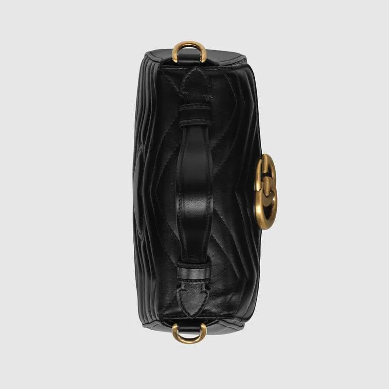 GUCCI(グッチ) 〔GGマーモント〕ミニ トップハンドルバッグ