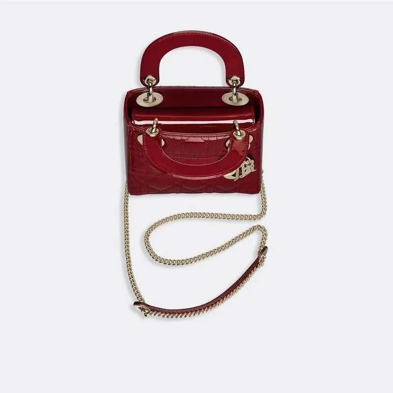Dior(ディオール) カーフスキン Lady Dior ミニバッグ 2色