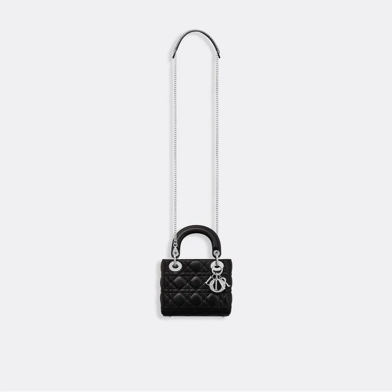 Dior(ディオール) ラムスキン Lady Dior ミニバッグ