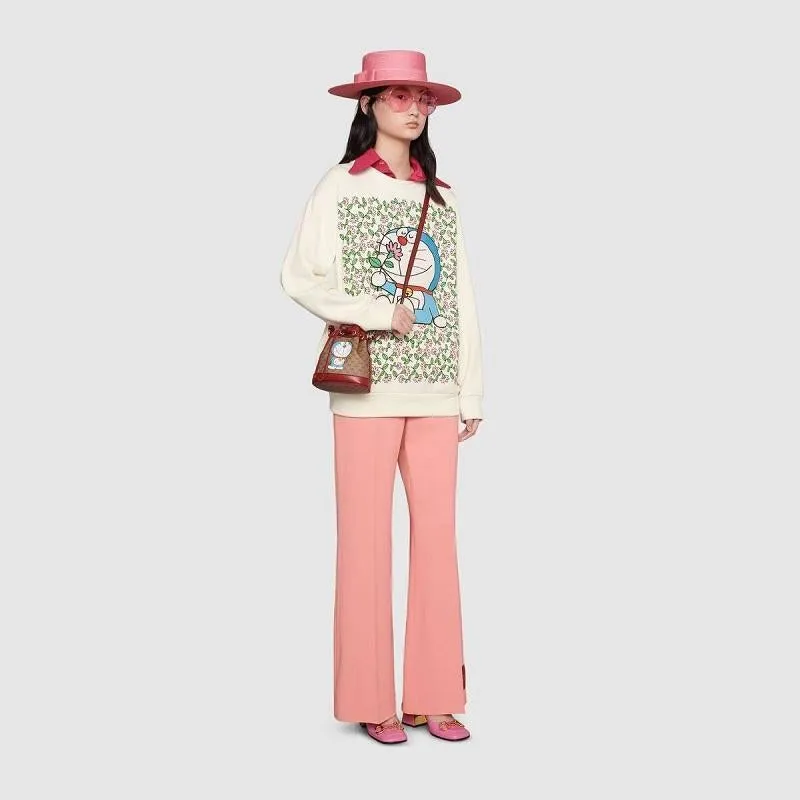 DORAEMON x GUCCI ミニ バケットバッグ