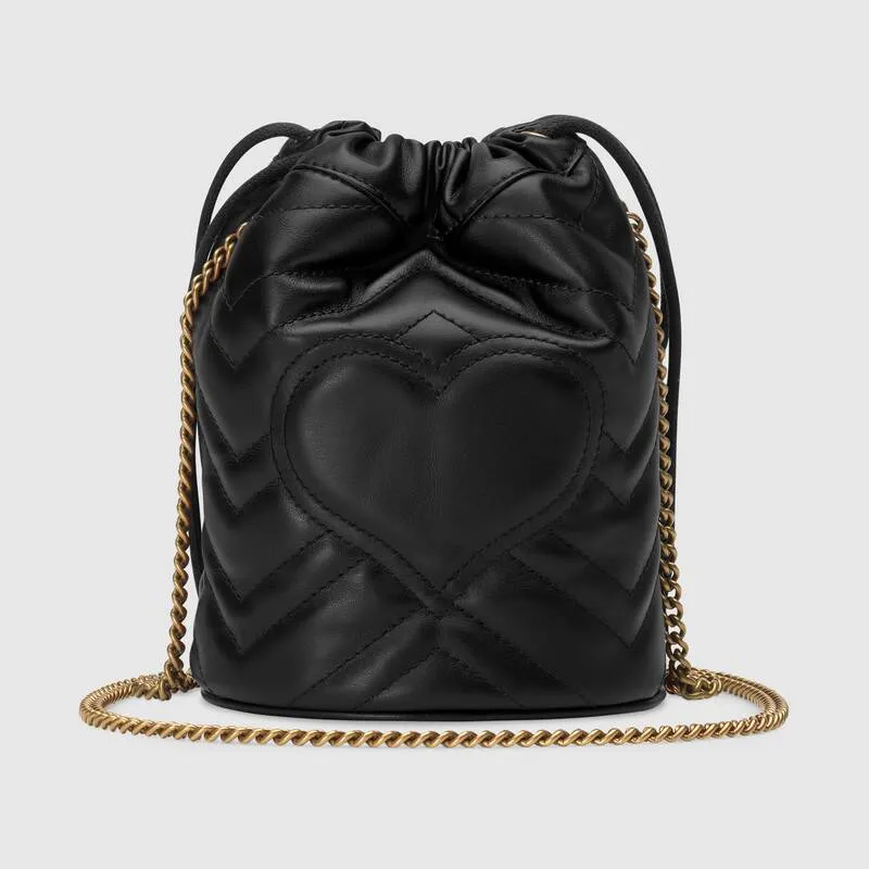 GUCCI(グッチ)〔GGマーモント〕ミニ バケットバッグ