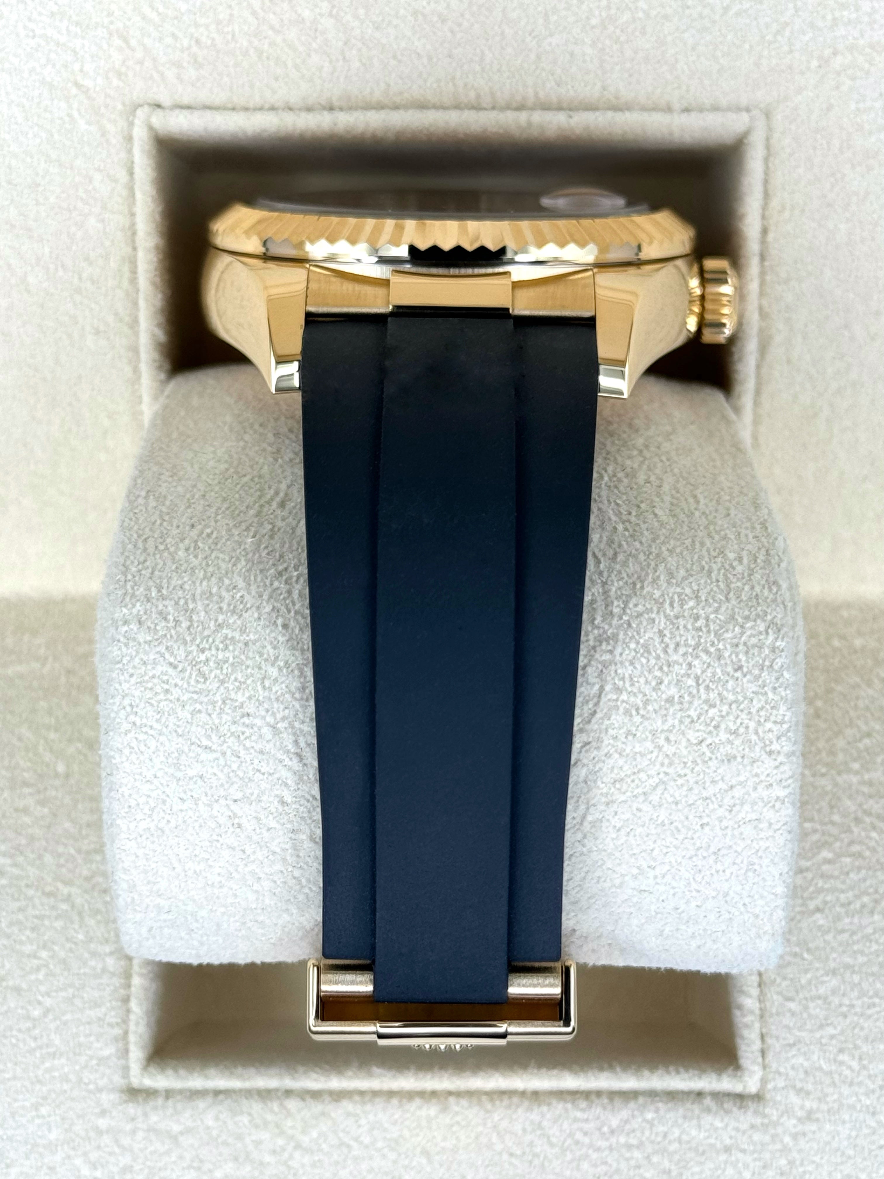 2024 ロレックス スカイドゥエラー 42mm 336238 イエローゴールド オイスターフレックス シャンパンダイヤル