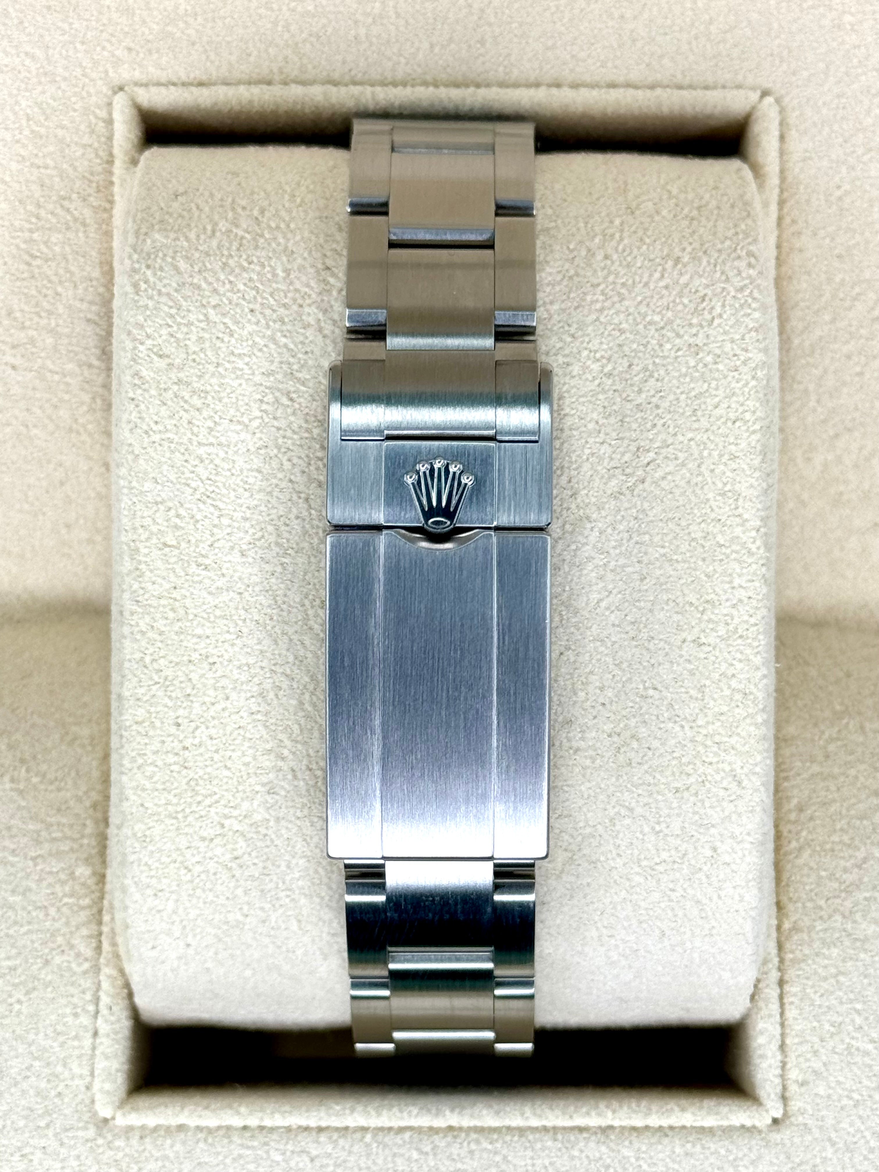 NEW 2024 Rolex Explorer 36mm 124270 ステンレススチール ブラックダイヤル