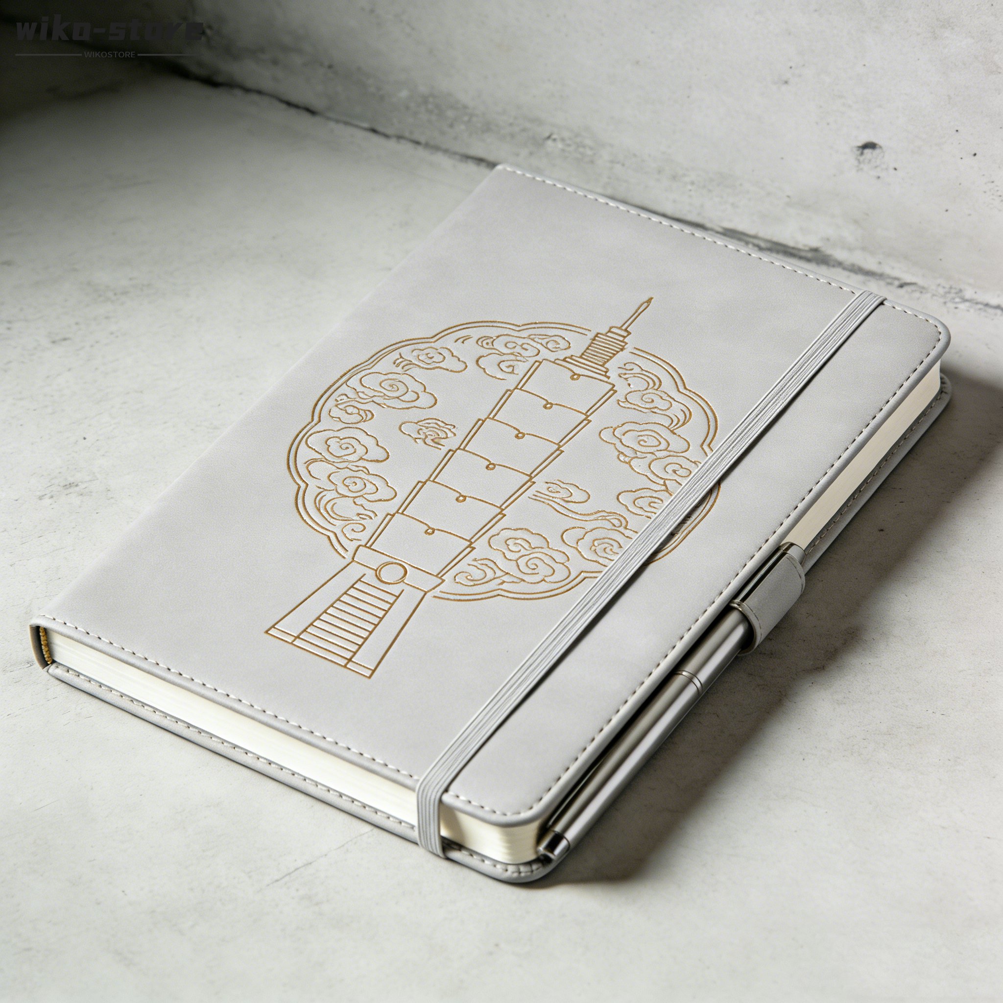 會議記錄本三本裝正面展示