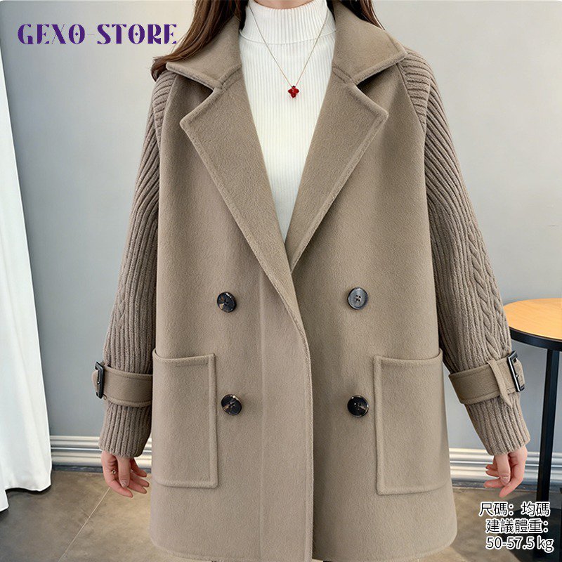 高品質面料細節圖—女式風衣外套