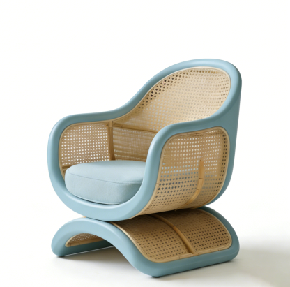 時尚編織設計辦公椅