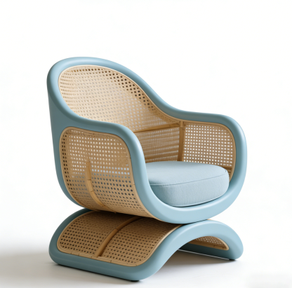 時尚編織設計辦公椅