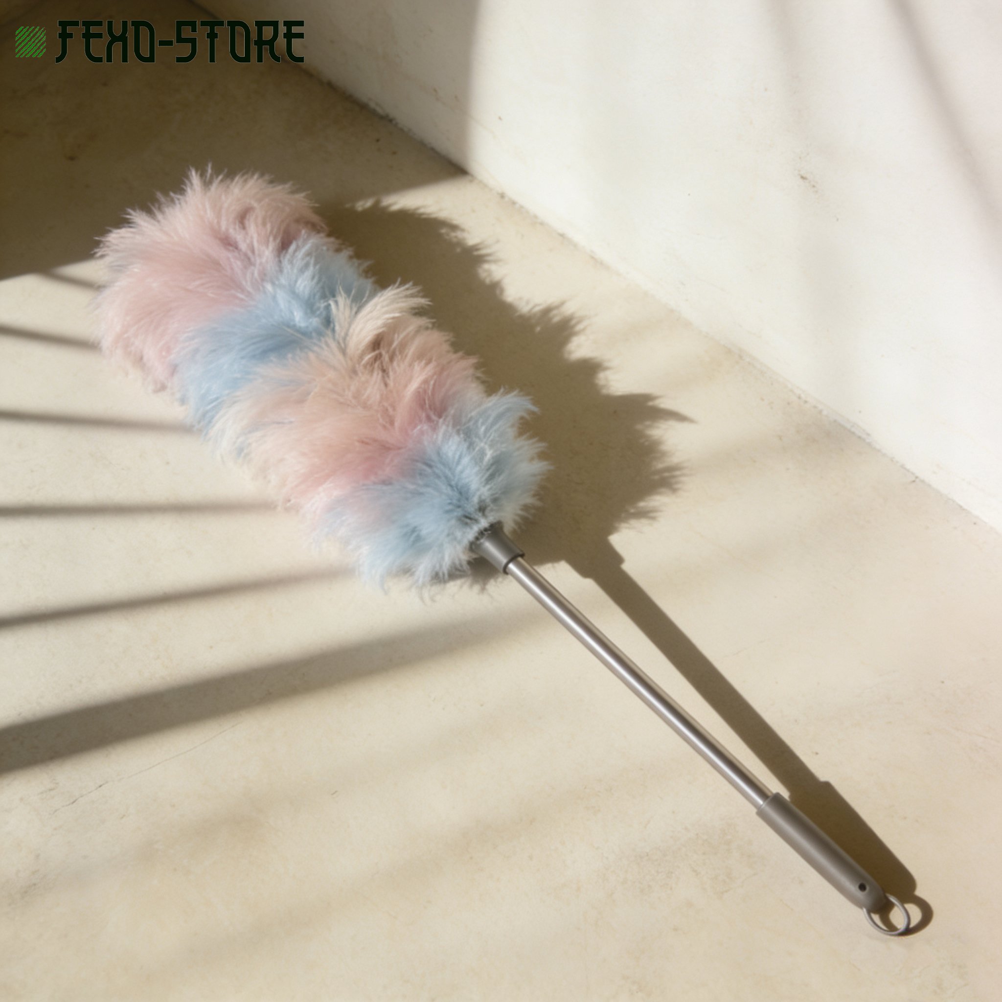 高效除塵雞毛撣子特寫