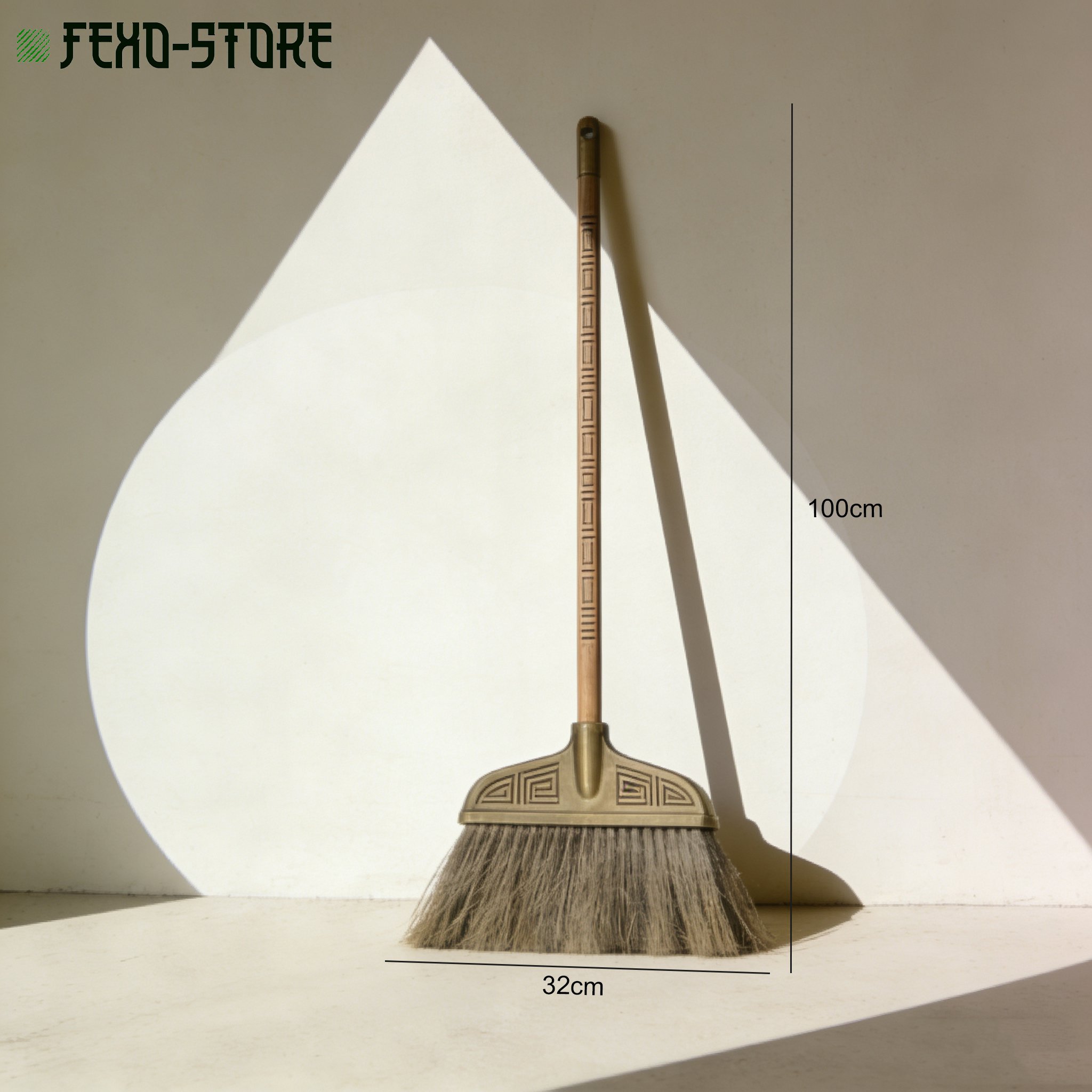 居家地板清潔掃把示意圖