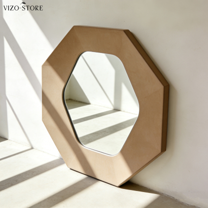 北歐風八邊形壁鏡