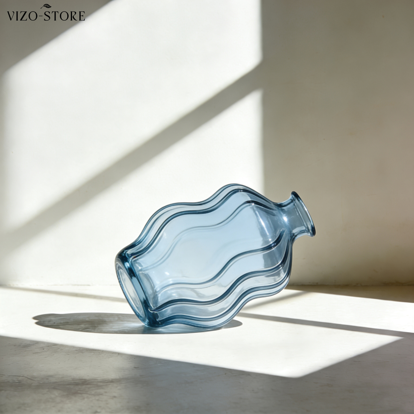 波浪造型藝術花瓶
