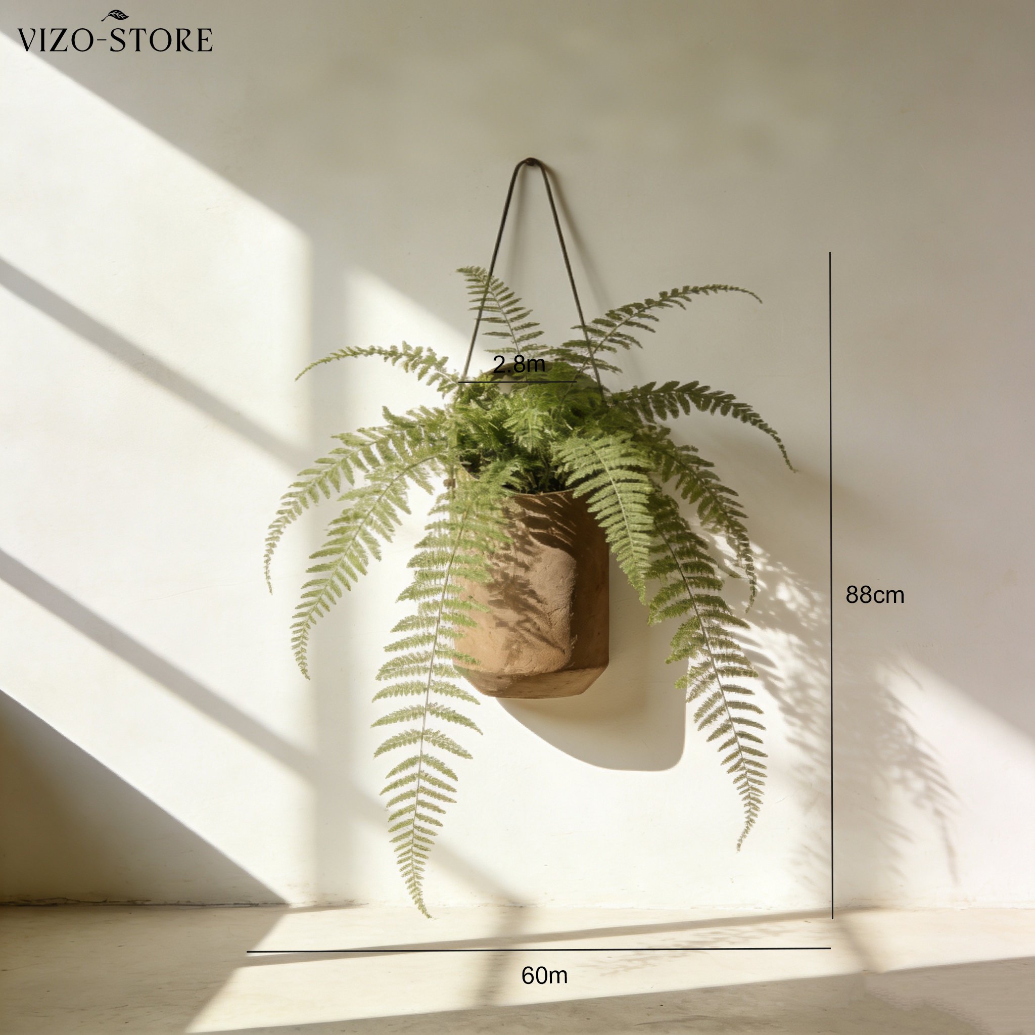 創意居家牆面吊籃裝飾擺設