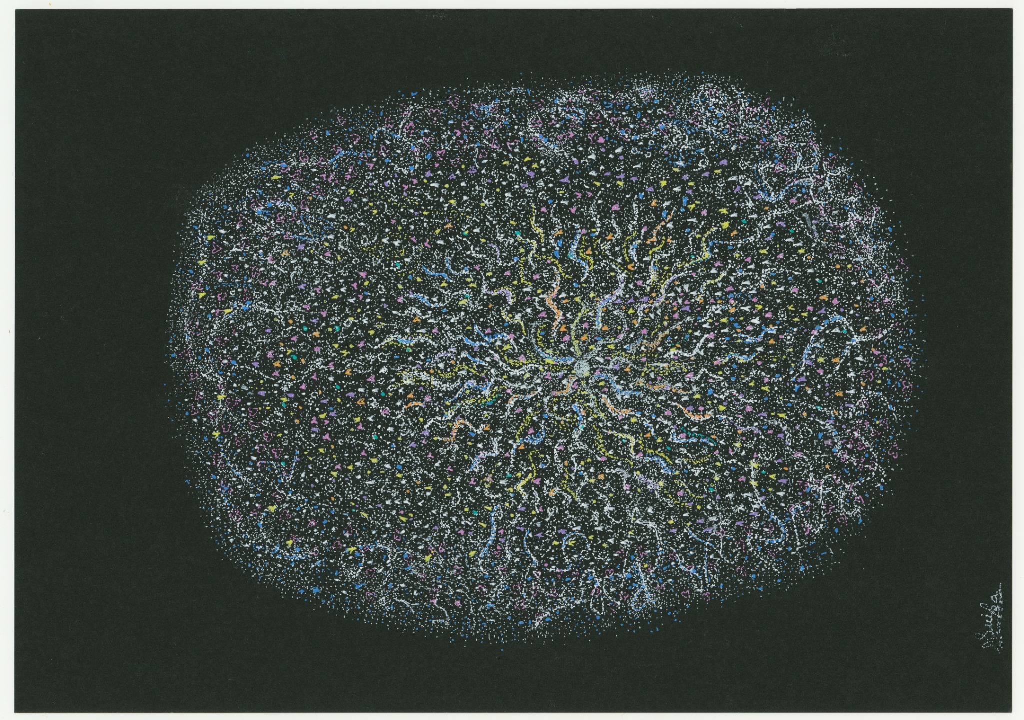 『中心から満ち、全体へと脈動する生命の場』 / cosmic 013