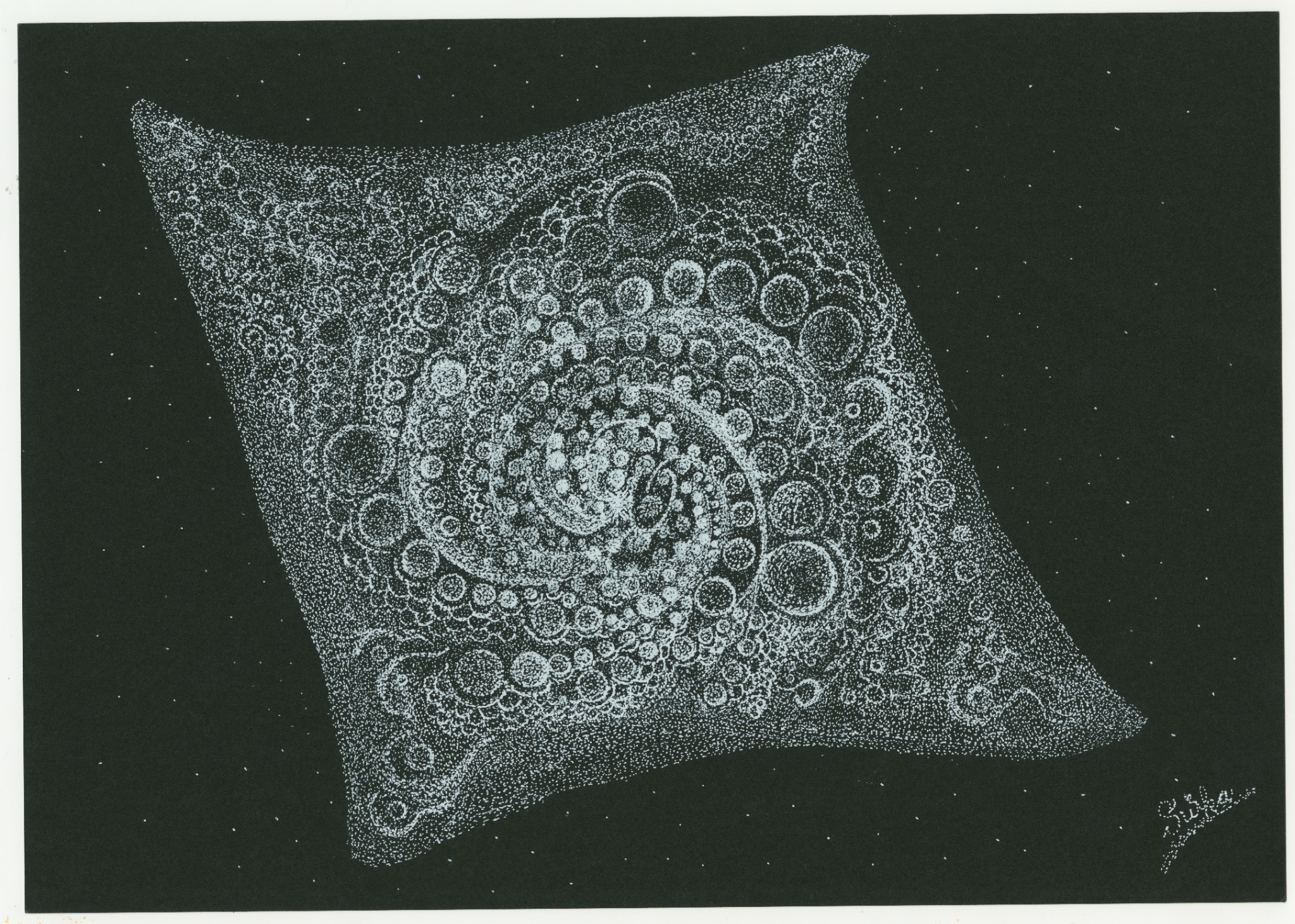 『揺らぎの中に保たれる、次元を包む構造体』 / cosmic 014