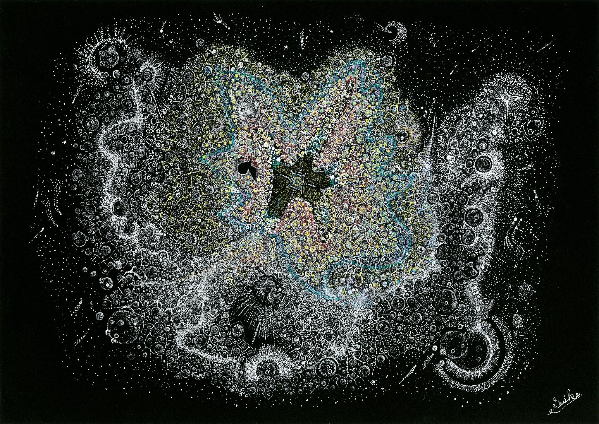 『核心を貫く星意識/選択点の顕現』/cosmic067