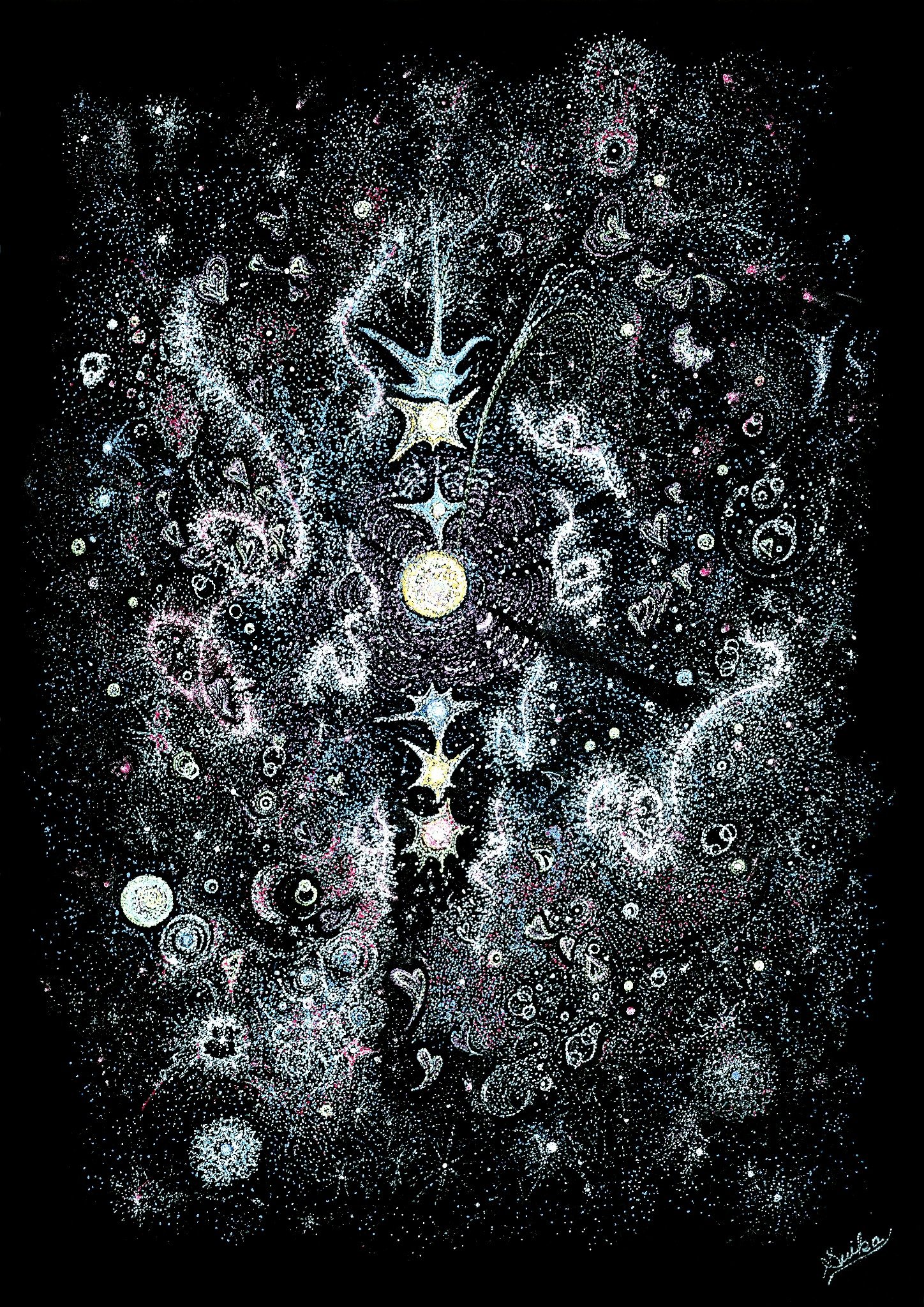 『縦軸の星脈/魂階層の整列』/cosmic070