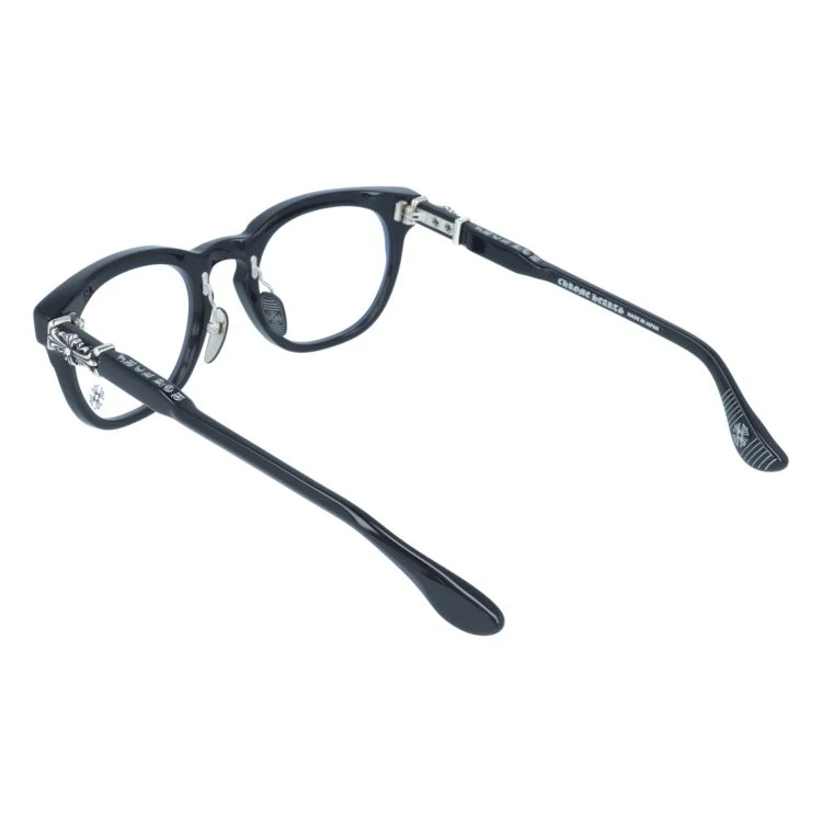 【Chrome Hearts】クロムハーツ メガネフレーム 伊達メガネ CHROME HEARTS RODSICLE BK 51サイズ フローラル ボストン型 ユニセックス メンズ レディース