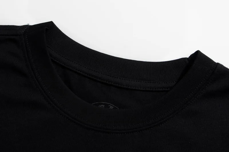 CHROME HEARTS マルチカラーホースシューロングスリーブTシャツ