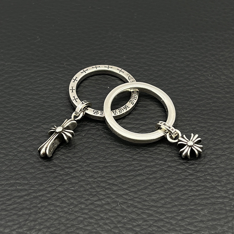 クロムハーツ クロス ペンダント リング 3mm マイナー ペアリング 定番モデル