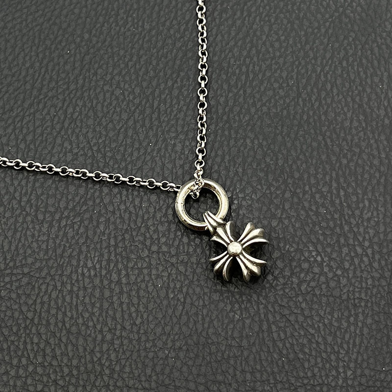 Chrome Hearts Circle Cross Twin Cross Necklace – クロムハーツ