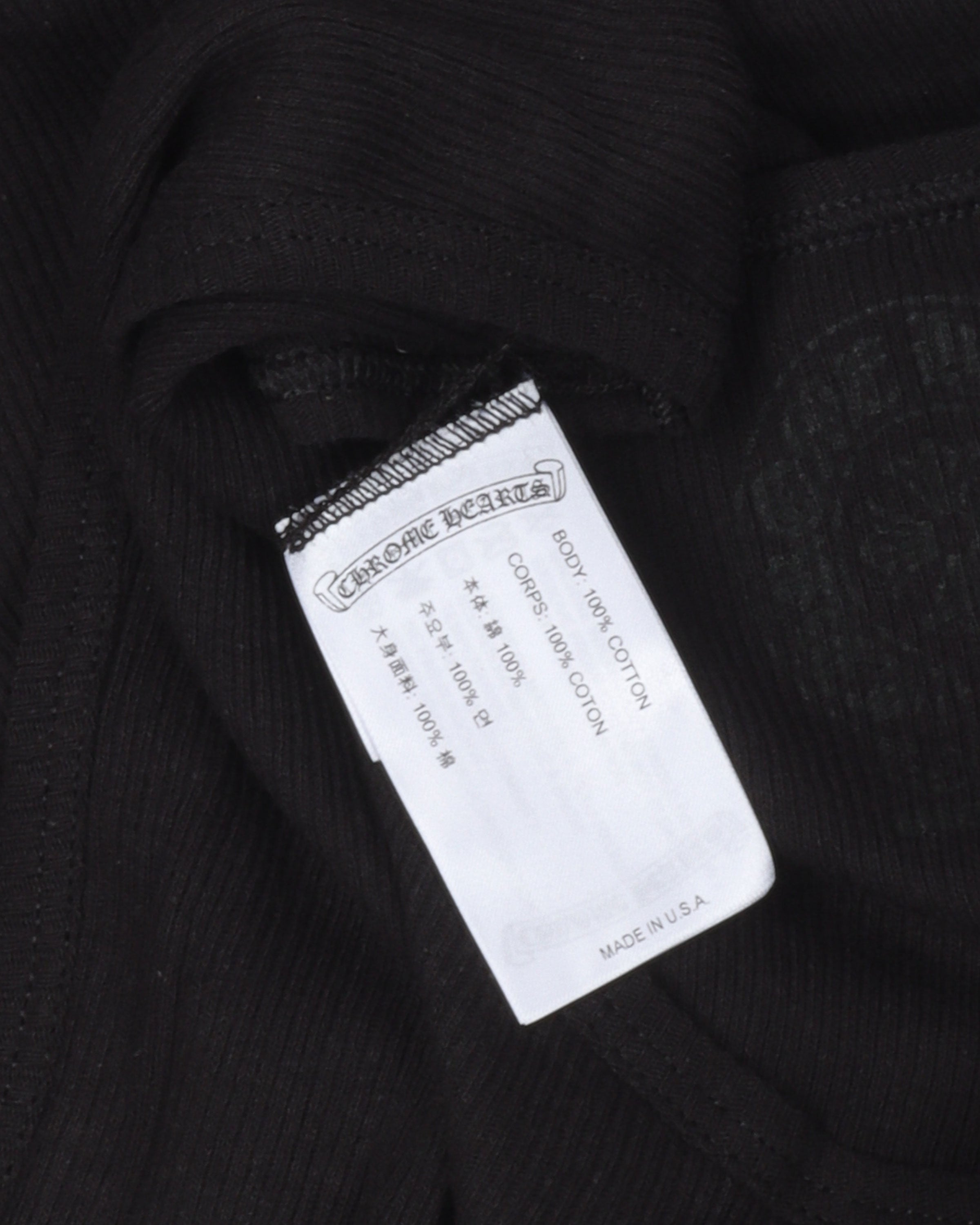 Chrome Hearts クロムハーツ Tバー スクリプト ロゴ タンクトップ