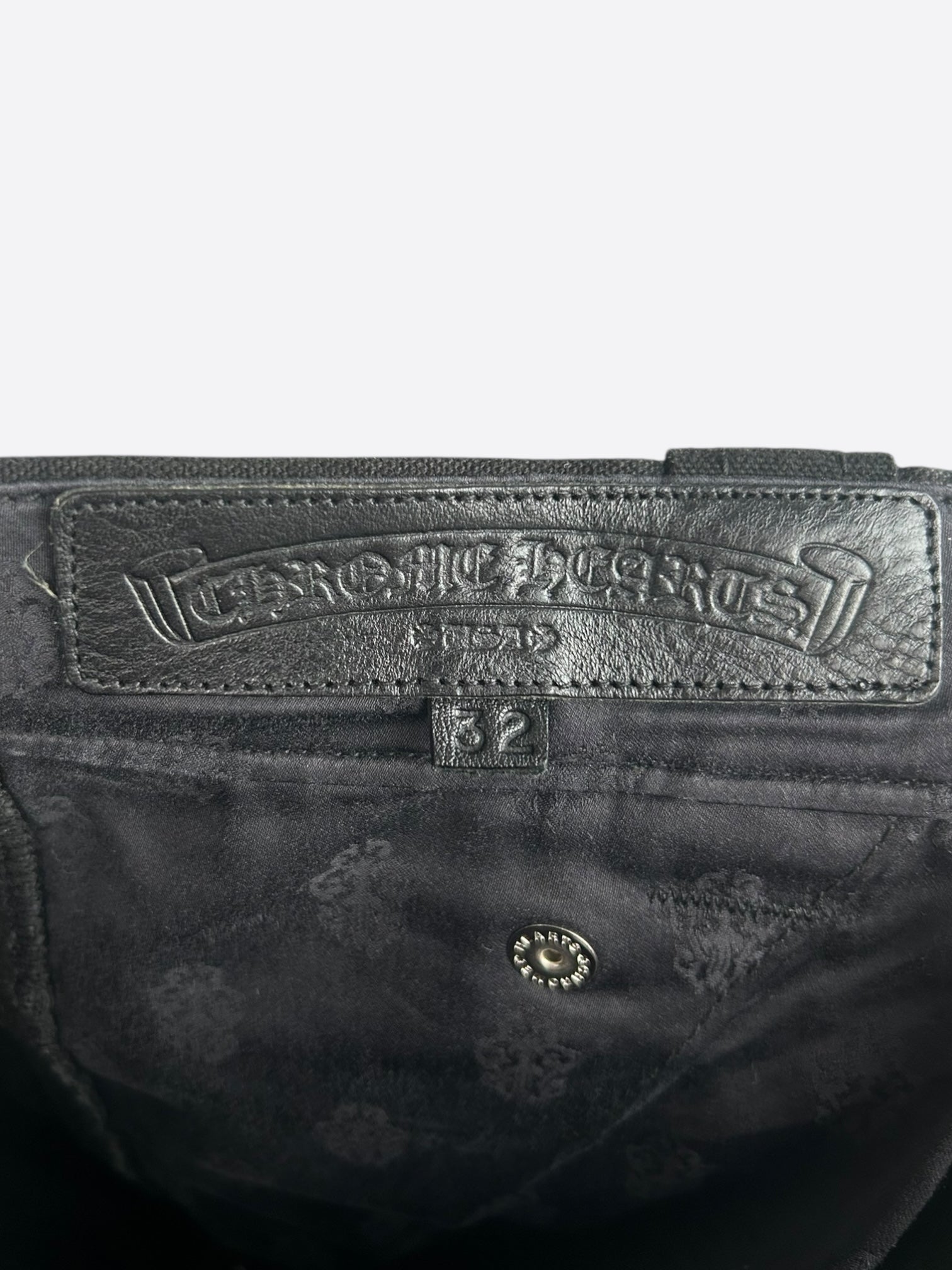 Chrome Hearts クロムハーツ ブラック カーペンターパンツ