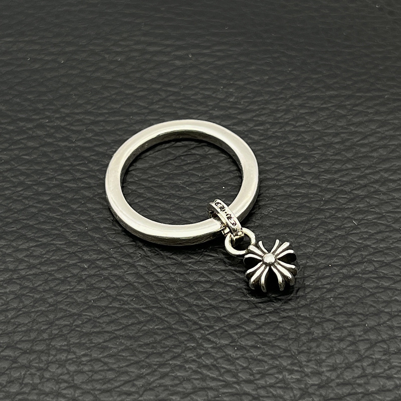 クロムハーツ クロス ペンダント リング 3mm マイナー ペアリング 定番モデル