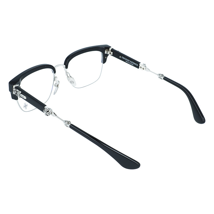 【Chrome Hearts】クロムハーツ メガネフレーム 伊達メガネ レギュラーフィット CHROME HEARTS VAGILANTE CLB 54サイズ CHプラス スクエア型 ユニセックス メンズ レディース