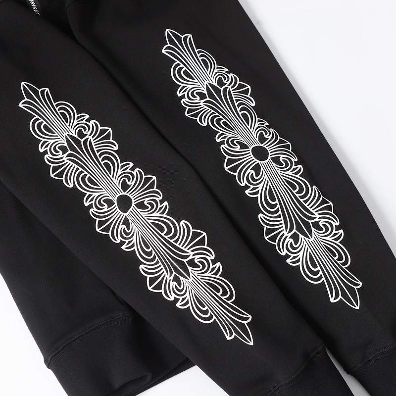 Chrome Hearts クロムハーツ ジップアップ パーカー メンズ・レディース ストリート カジュアル