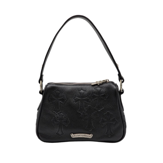 CHROME HEARTS クロムハーツ 風 ピュアレザー 腋下バッグ｜ショルダー＆斜め掛け 2WAY