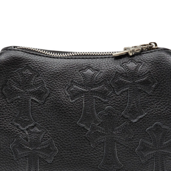 CHROME HEARTS クロムハーツ 風 ピュアレザー 腋下バッグ｜ショルダー＆斜め掛け 2WAY