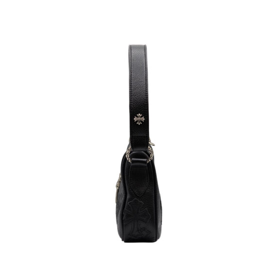 CHROME HEARTS クロムハーツ 風 ピュアレザー 腋下バッグ｜ショルダー＆斜め掛け 2WAY